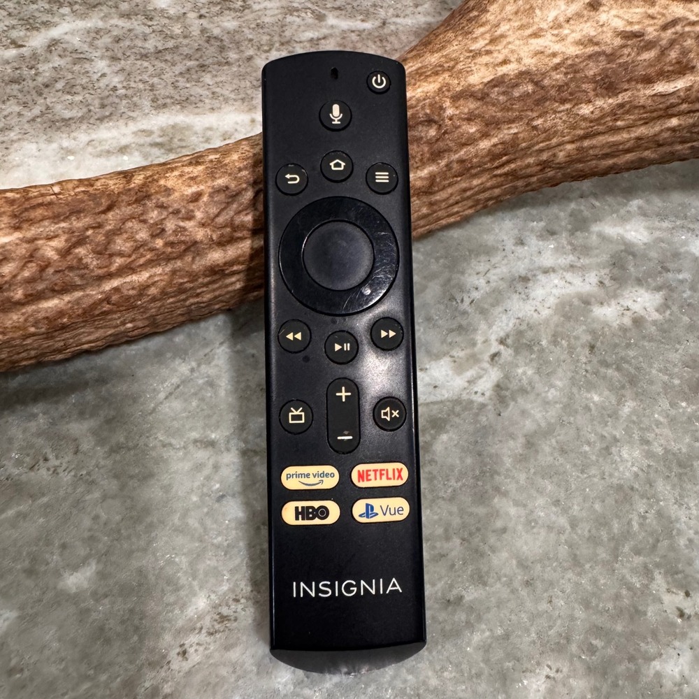 Insignia NS-RCFNA-19 Voice Remote Control for Fire TV Edition Netflix HBO PS Vue
